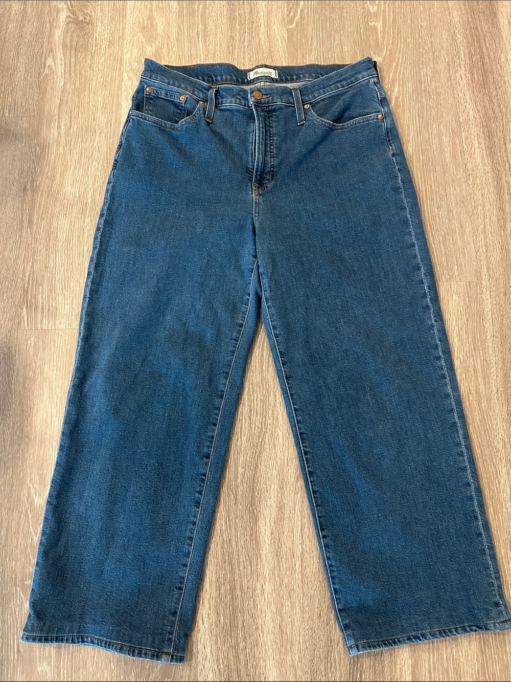 Madewell - The Perfect Vintage Wide-Leg Jeans